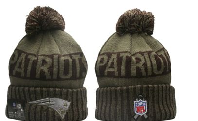 New! Patriots 2025 Salute to Service Beanie   