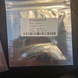 Moissanite Diamonds Ice Blue And Light Green 