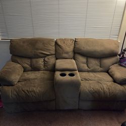 Free Olive Recliner Couch