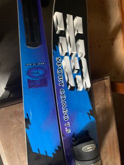 HO Sports Combo 7.5 Water Skis w/ Adjustable Bindings