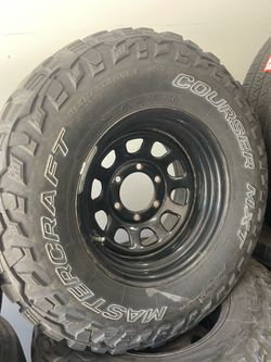 15” Wheels and 31” Tires 6Lug