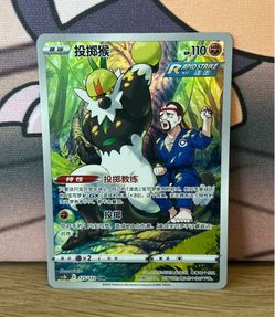 Pokemon Chinese Passimian cs3bC CHR Card # 125/122