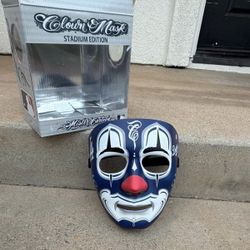 Mister Cartoon Los Angeles Dodgers Clown Mask Stadium Edition MLB Blue/Red