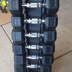 Dumbbells W Rack 