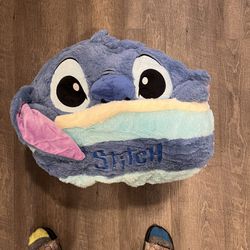 Stitch Plush Pillow Disney Japan Exclusive 
