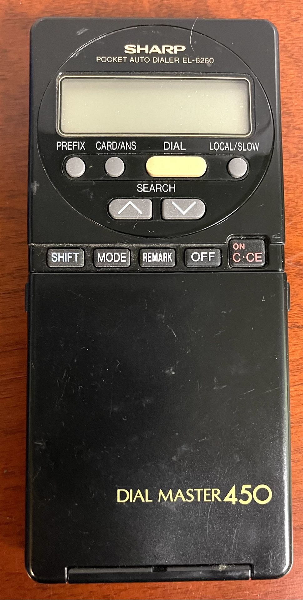 Sharp Pocket Auto Dialer EL-6260.working Still Good