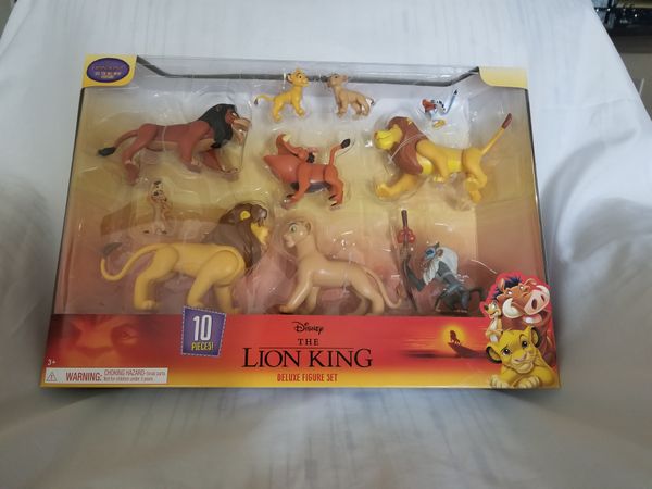 disney the lion king deluxe figure set figures ages 3 up