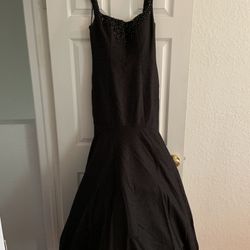 Mermaid black dress size M Formal Dress Prom 