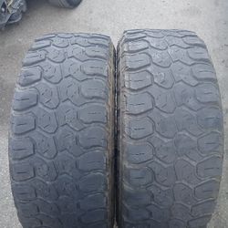 35x12.50R17 Bandit MT Tires (2)