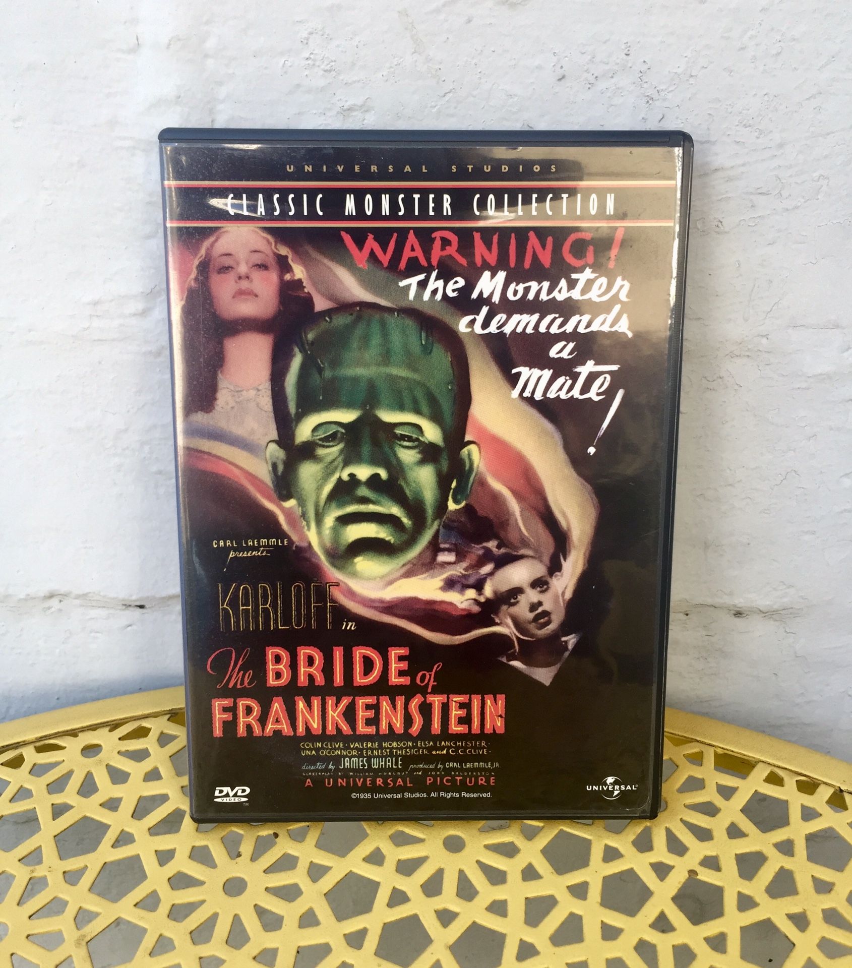 The Bride of Frankenstein - Classic Monster Collection DVD - Halloween Movie - Universal