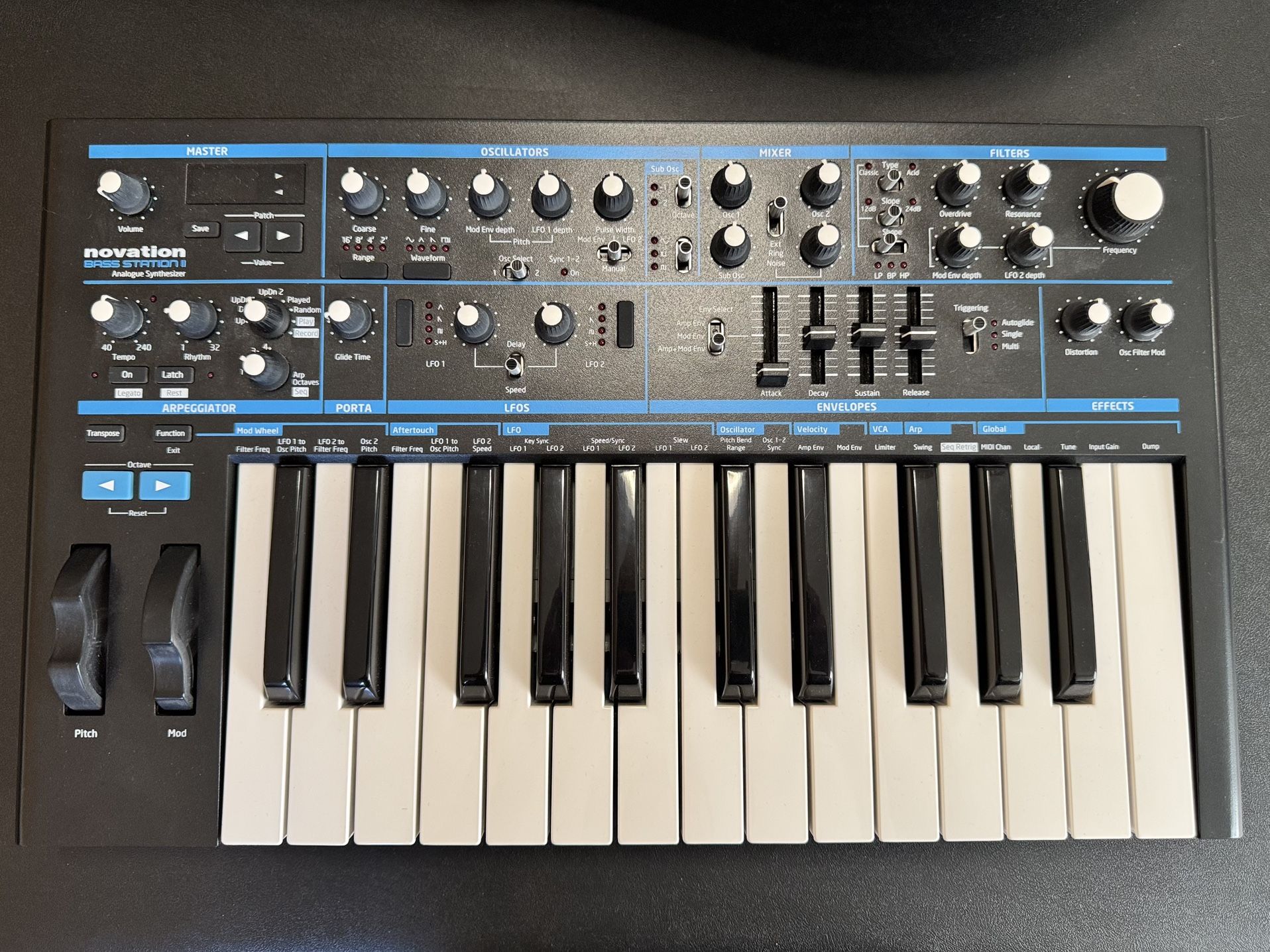 Novation Bass Station II (2) - Excellent Condition