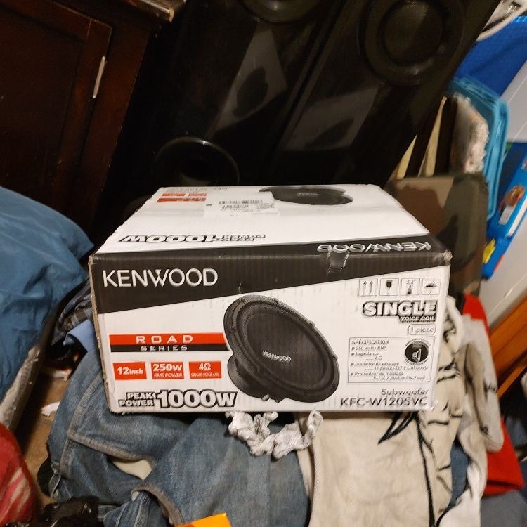 Kenwood road cheap series subwoofer