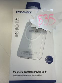 MAGNETIC WIRELESS POWER BANK