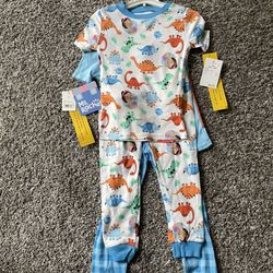 Girls Size 4t Dinosaur Pajamas - 2 Sets