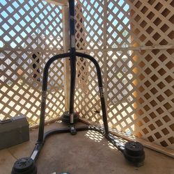 Punching Bag Stand with 8 types of weights