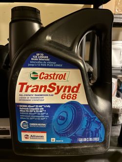 Castrol TranSynd 668 Full-Synthetic Transmission Fluid 1 Gallon
