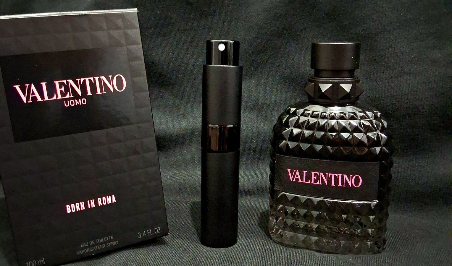 Valentino Uomo Perfume 10ml – Portable Travel Spray Bottle