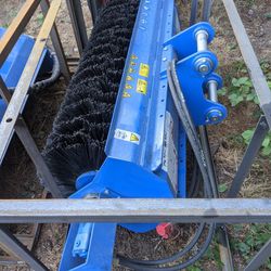 Hydraulic Excavator Sweeper Attachment