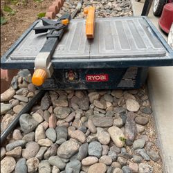 Ryobi tile saw