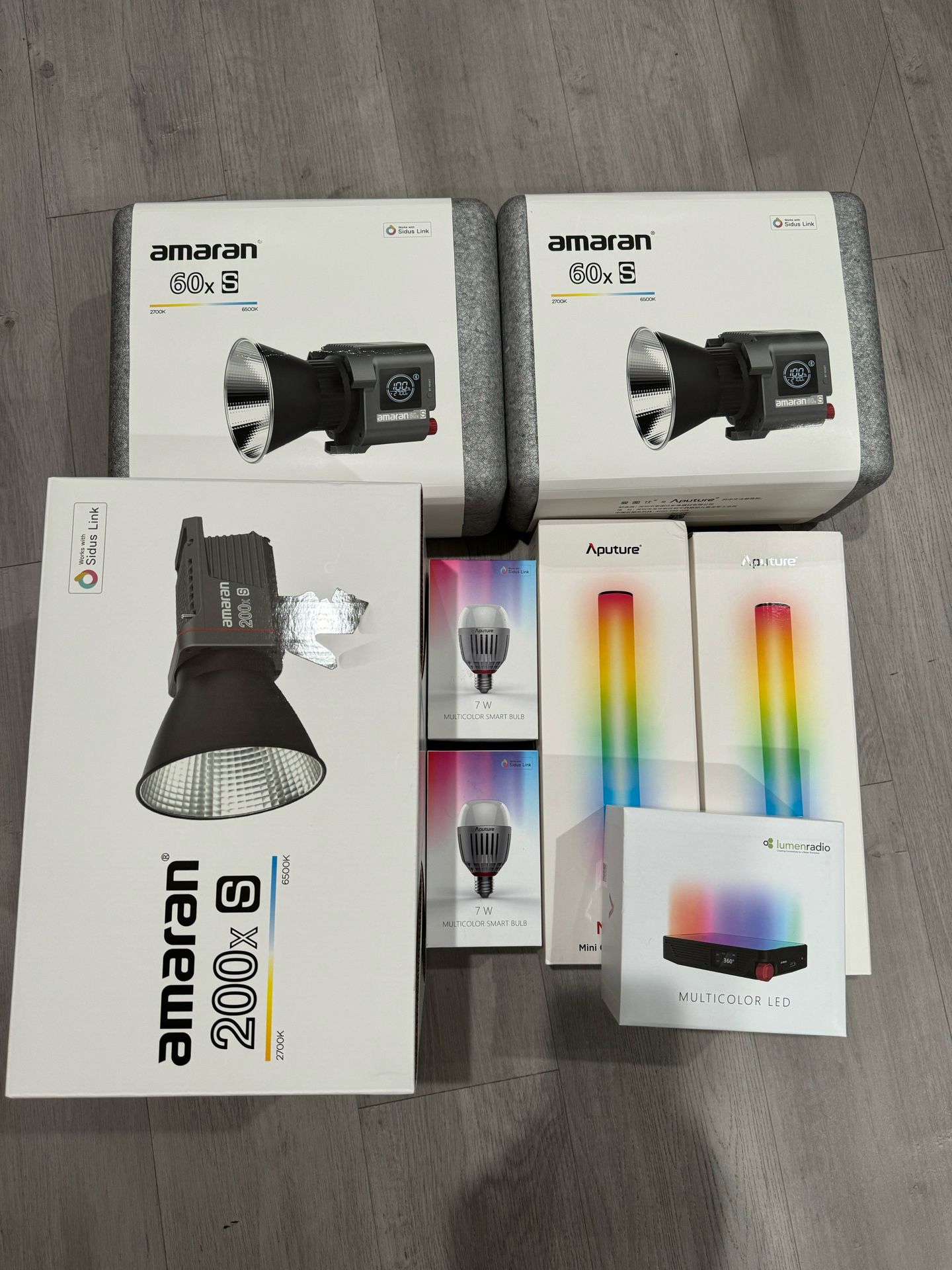 Aputure Amaran Full Light Kit 