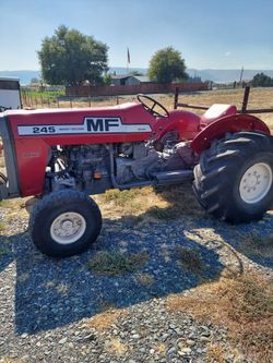 245  Massey Ferguson Diesel Tractor.