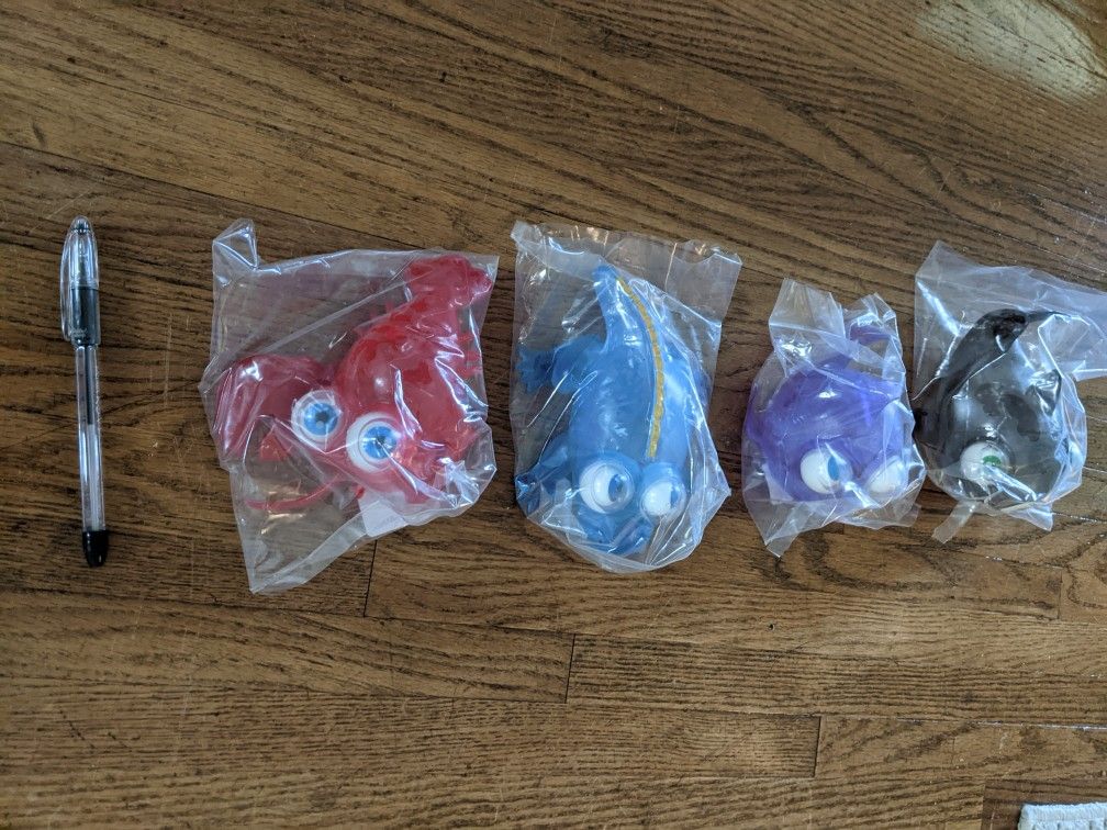 Googly Eye Water Wigglies Squeeze Toys Set Of 4