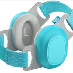 Brand New 24dB Noise Cancelling Headphones, Comfy Earmuffs for Airplane, Party & Sleep, Baby Travel Essential, Infant Gift, Blue