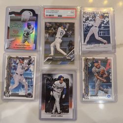 Shohei Ohtani Dodgers Card Lot (6) 2024 Topps Now PSA-9 Plus 5 Inserts See Pics