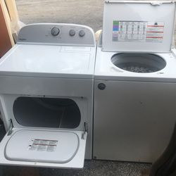 Whirl pool washer and dryer in great condition