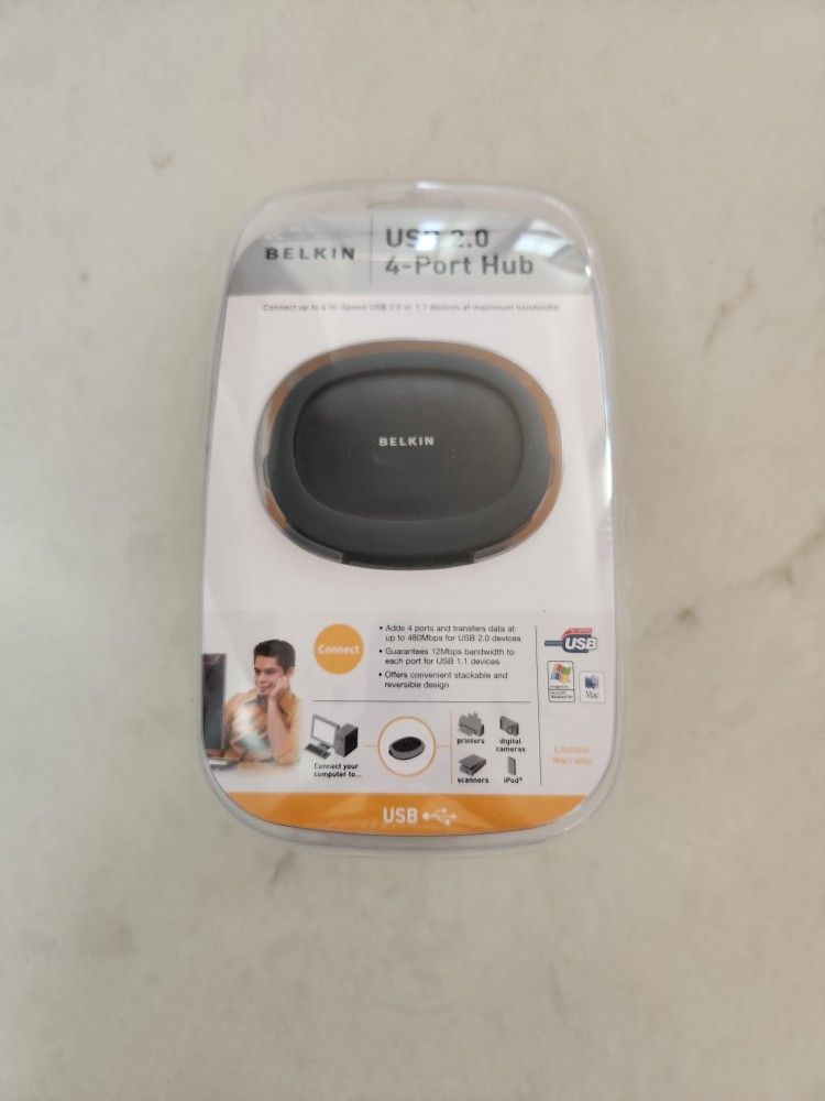Belkin USB 2.0 4-Port Hub