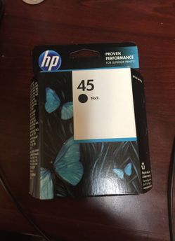 HP printer cartridge 45 black