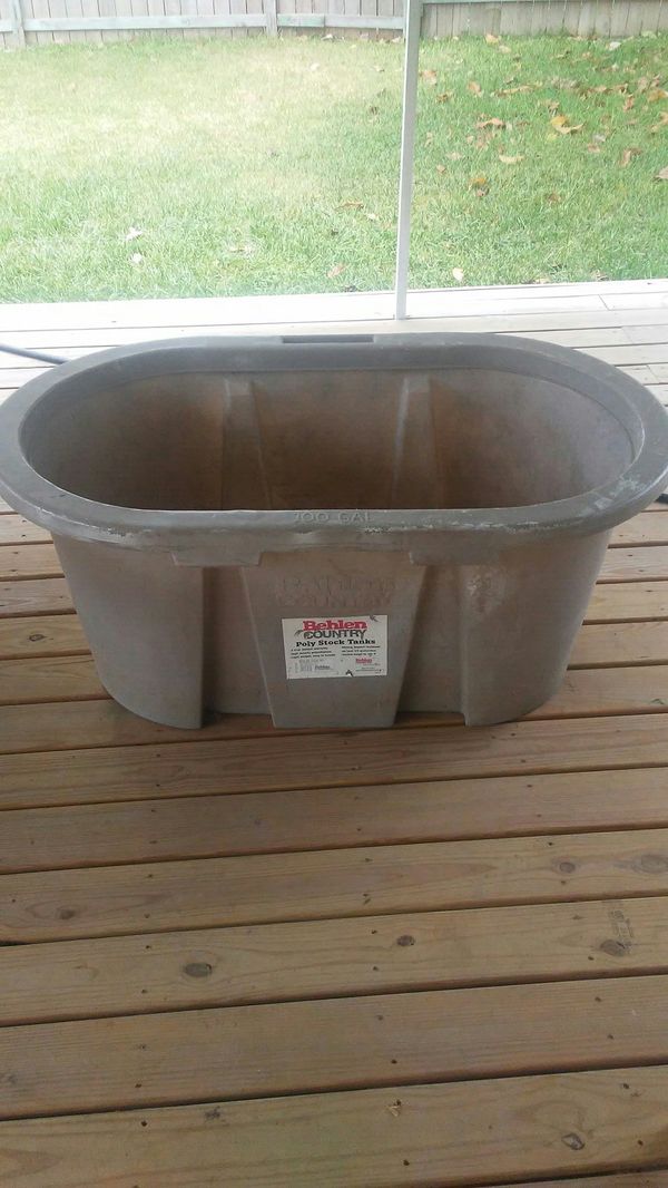 100 Gallon Behlen Poly Stock Tank for Sale in San Antonio, TX OfferUp