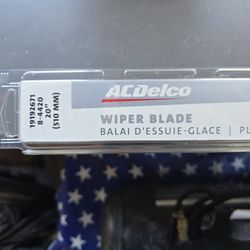 20" Wiper Blades AC Delco