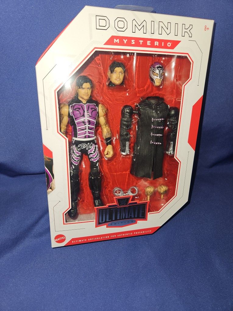 WWE Dominik Mysterio Ultimate Edition Series 23 Wrestling Figure Judgement Day!!