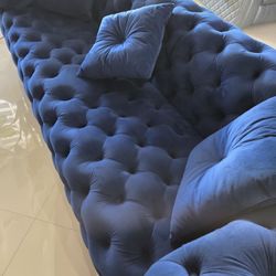 Blue Sofa 