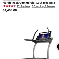 NordicTrack Commercial X32i Treadmill