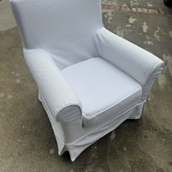 Arm chair/Accent / Ikea / white /comfy
