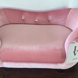 Pink Pet Bed Couch