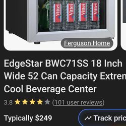 Edgestar Mini Fridge 