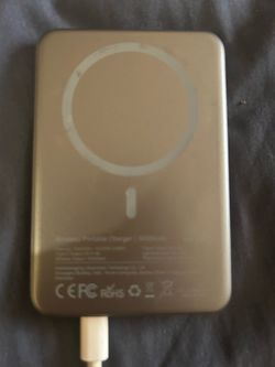 iPhone wireless portable charger