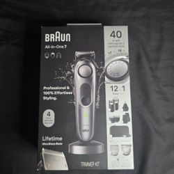 Braun Series 7 AiO7440 12-in-1 Body Beard & Hair Trimmer/Shaver/Razor