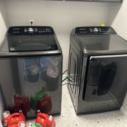 Samsung Washer And Electric Dryer