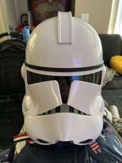 2 Adult Stormtrooper Helmets 