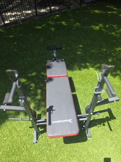 Weight Bench Son went a different route,  asking 75 pickup is in Allen