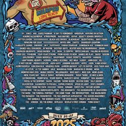 Vans Warped Tour Long Beach 2 Tickets