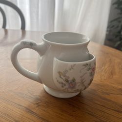 Andrea by Sadek Tea Cup W/tea Bag Pocket Holder