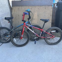 2 Haro Shredder 20” BMX Bikes