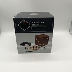 DASHING 5-in-1 Dice Box Game Set
