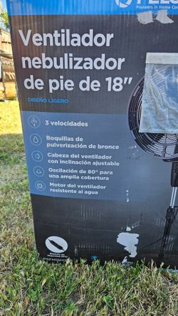 18"mistinng stand fan