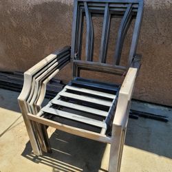 6 OUTDOOR PATIO/LAWN CHAIRS